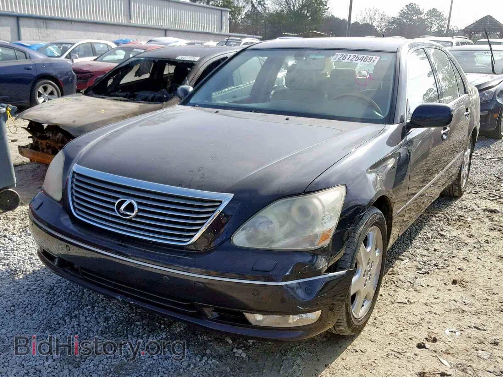 2004 LEXUS LS430 - VIN: JTHBN36F440130763 - Фото 2