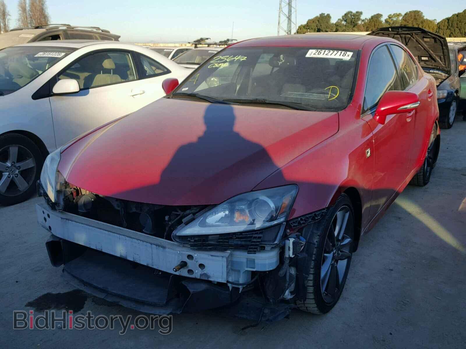 2011 LEXUS IS250 - VIN: JTHBF5C23B5149332 - Фото 2