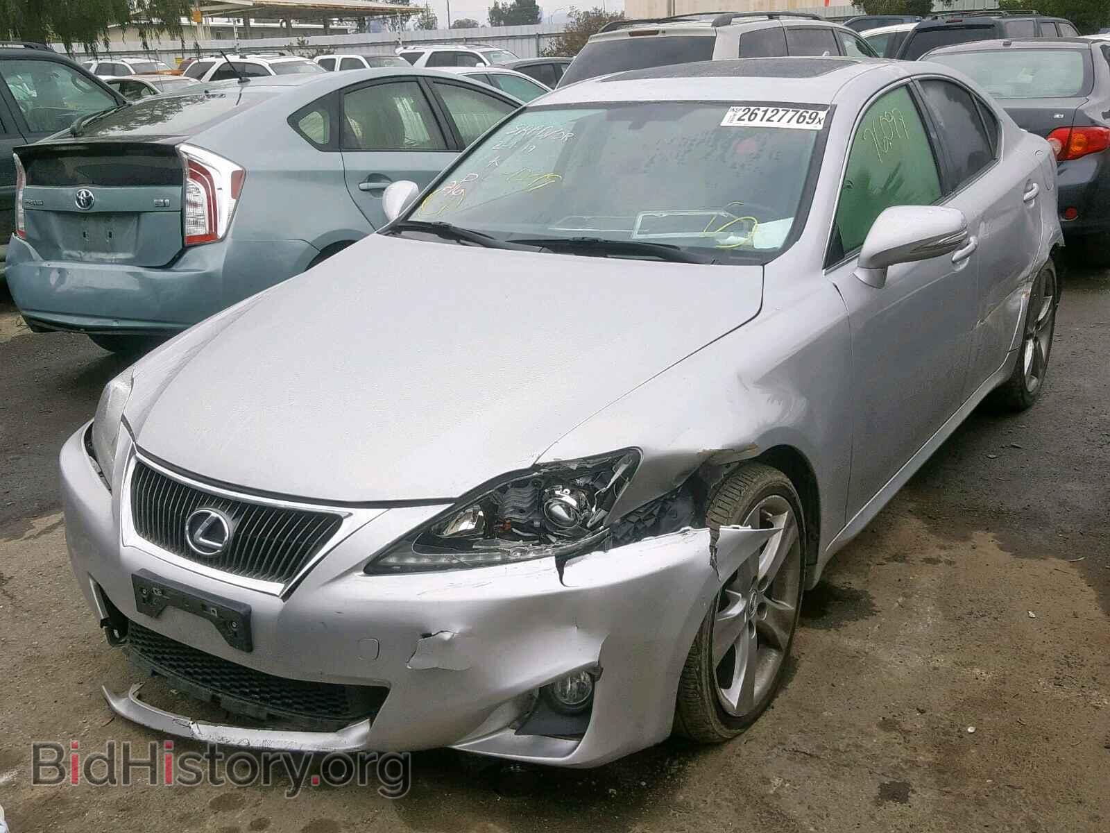 2011 LEXUS IS 250 - VIN: JTHBF5C24B5156080 - Фото 2