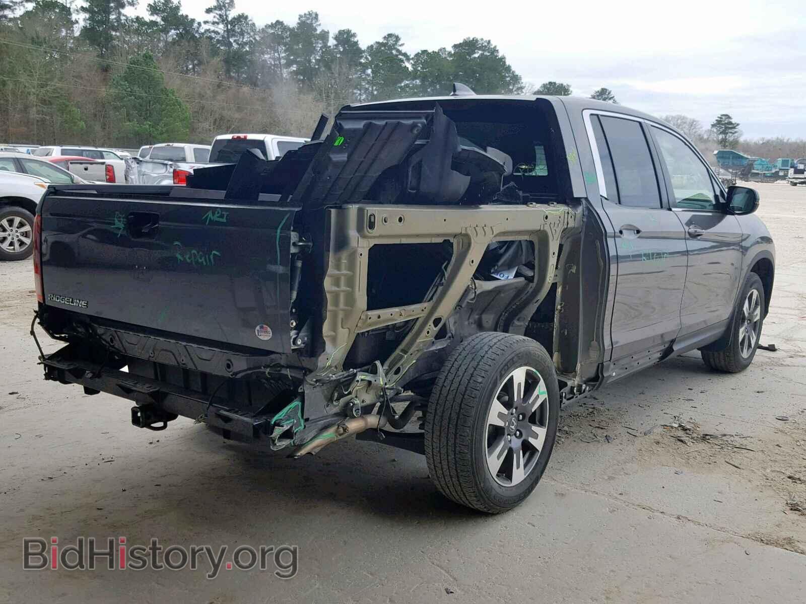 2017 HONDA RIDGELINE - VIN: 5FPYK2F51HB006938 - Фото 4