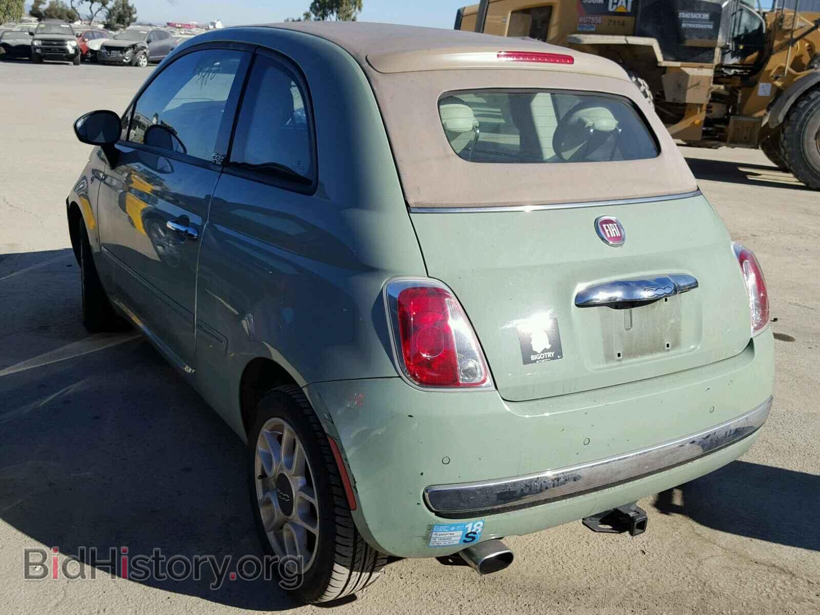 2013 FIAT 500 - VIN: 3C3CFFDR5DT563274 - Фото 3