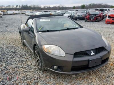 2011 Mitsubishi ECLIPSE Eclipse SP, black — VIN 4A37L2EF9BE003190, Copart