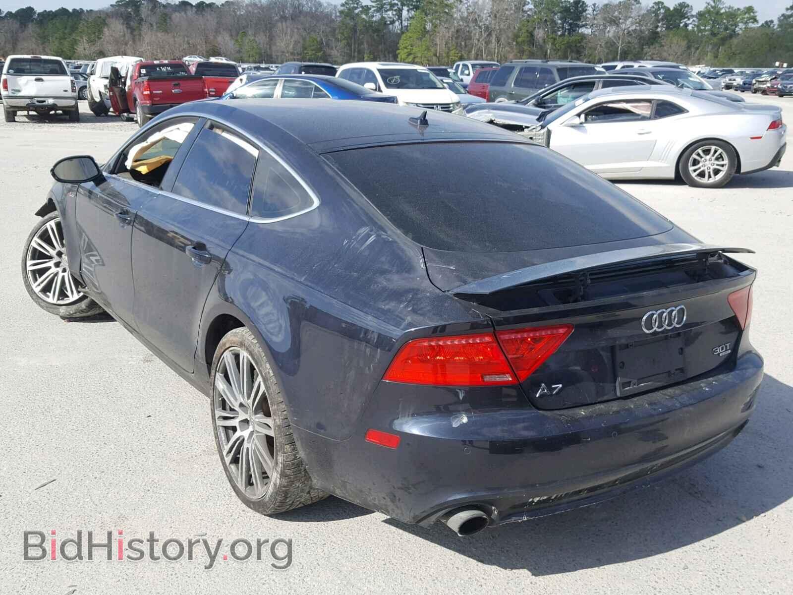 2012 AUDI A7 - VIN: WAUYGAFC6CN078678 - Фото 3