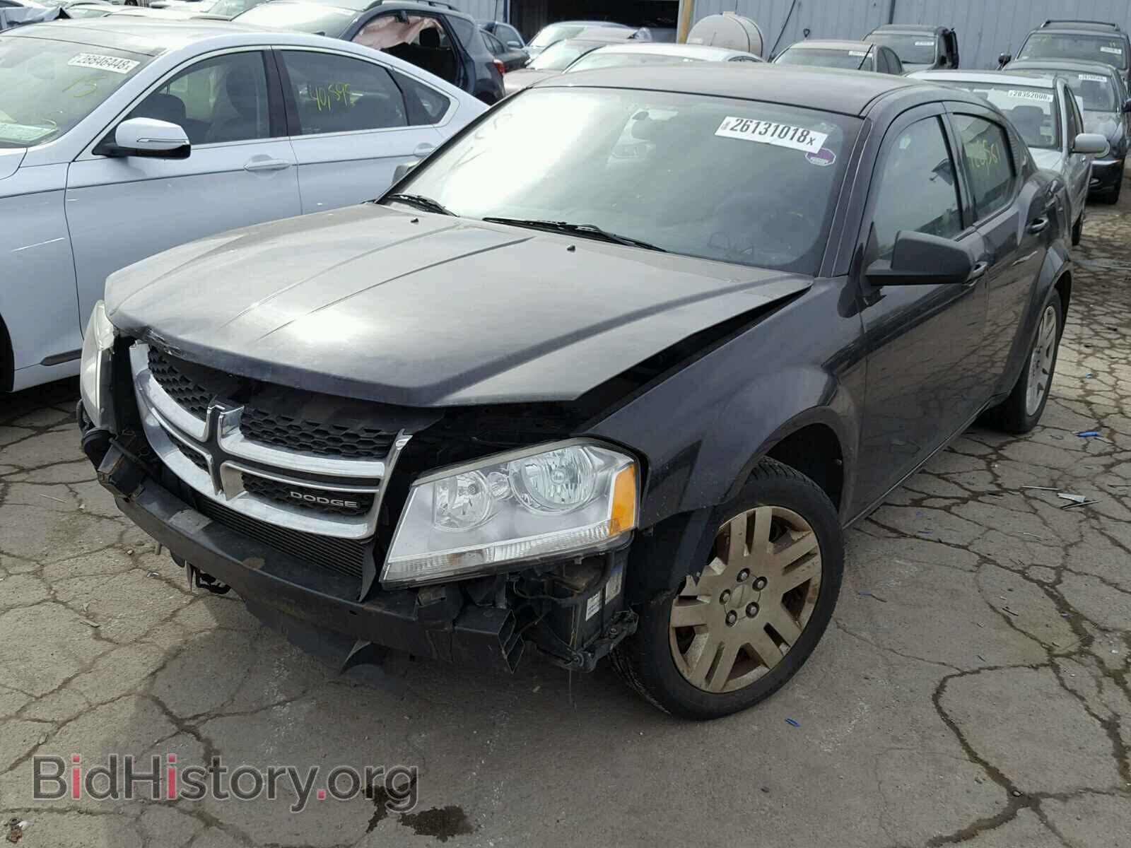 2011 DODGE AVENGER - VIN: 1B3BD4FB7BN543673 - Фото 2