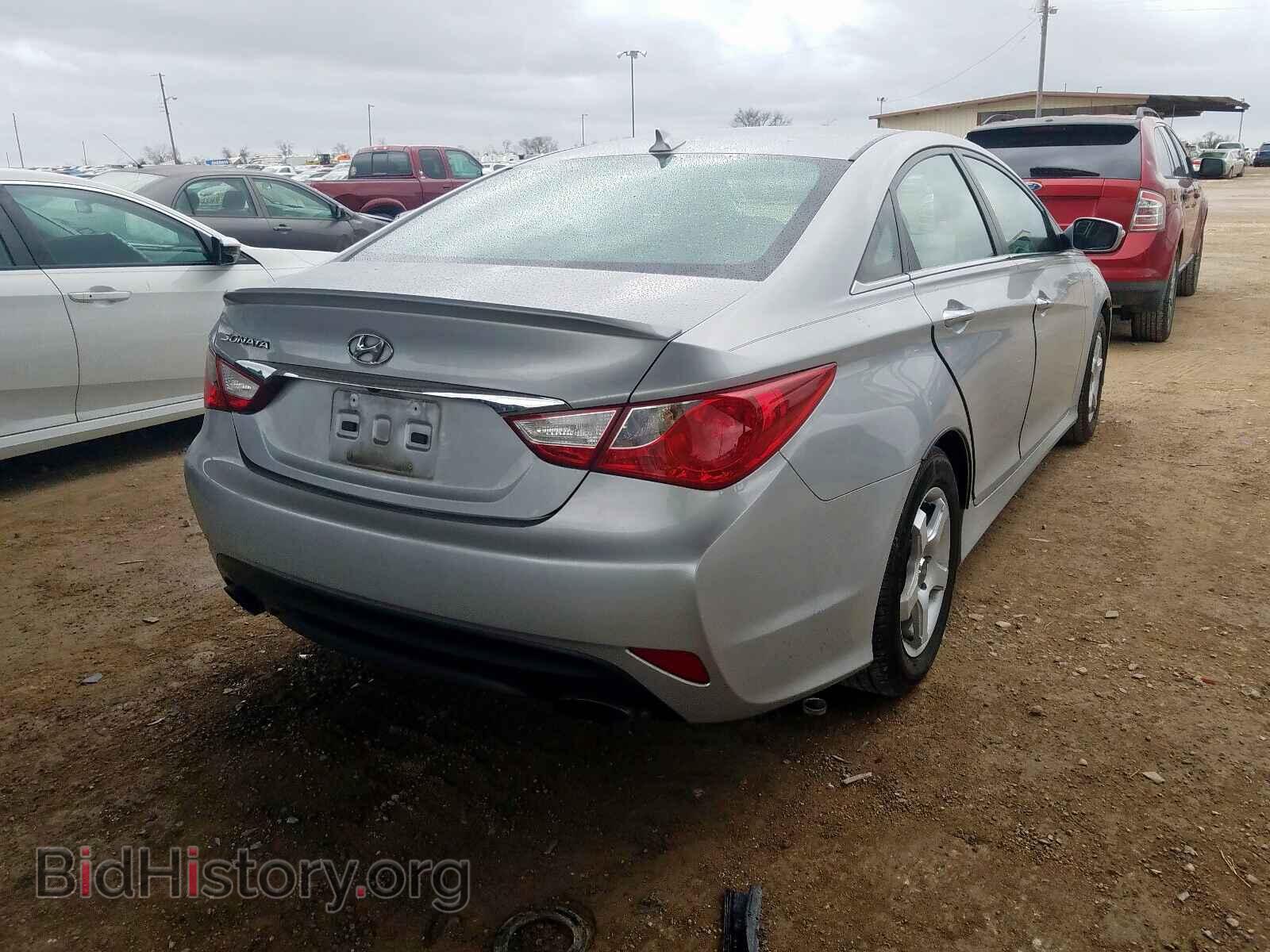 2014 HYUNDAI SONATA - VIN: 5NPEC4ACXEH889154 - Фото 4