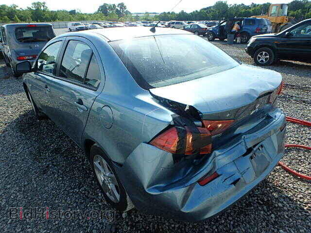2008 MITSUBISHI LANCER - VIN: JA3AU26U58U010184 - Фото 3