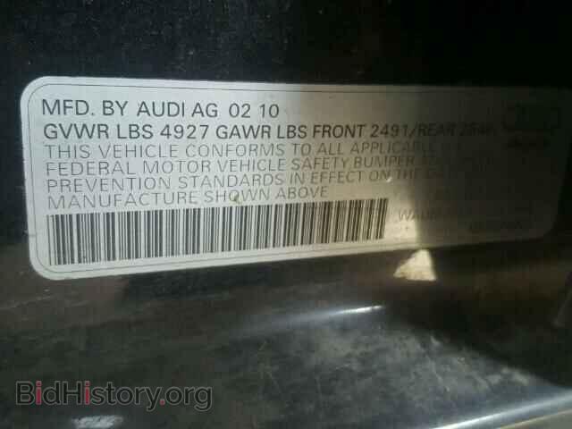 2010 AUDI A4 - VIN: WAUBFAFL2AN051841 - Фото 10