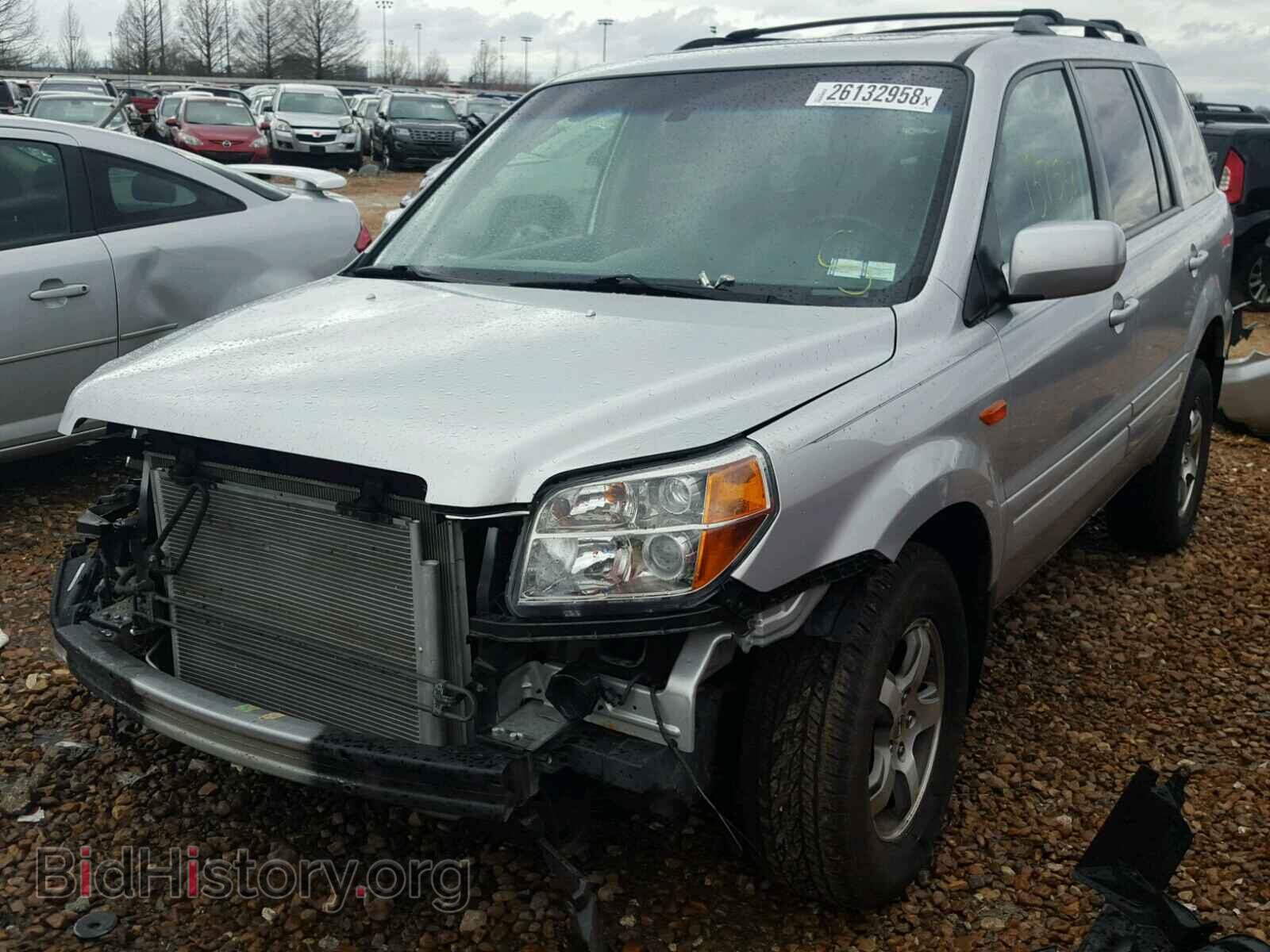 2006 HONDA PILOT - VIN: 5FNYF186X6B021321 - Фото 2