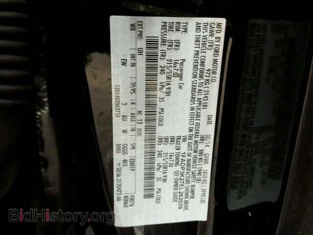 2014 FORD FOCUS - VIN: 1FADP3K27EL262039 - Photo 10