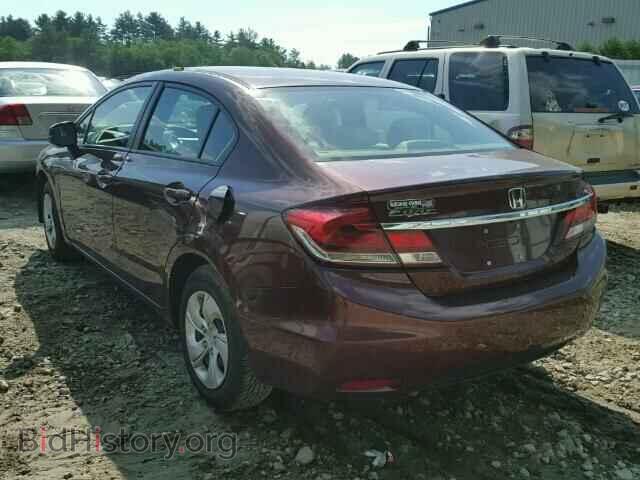 2013 HONDA CIVIC - VIN: 2HGFB2F55DH537923 - Фото 3