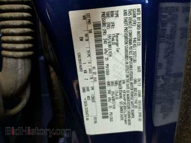 2012 FORD FOCUS - VIN: 1FAHP3E25CL391441 - Photo 10