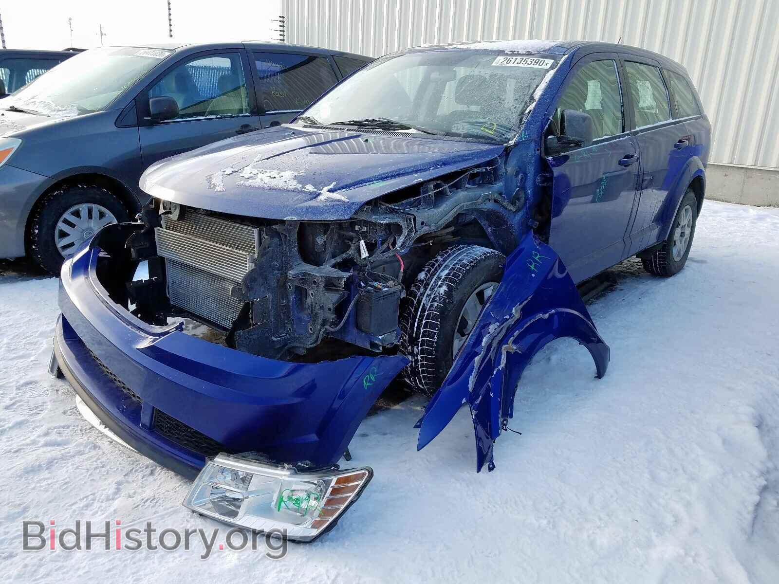 2012 DODGE JOURNEY - VIN: 3C4PDCAB6CT388220 - Фото 2