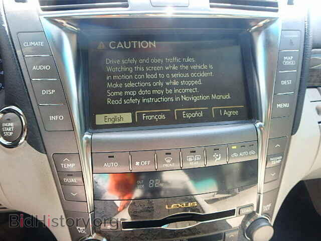 2007 LEXUS LS460 - VIN: JTHBL46F675050870 - Фото 9