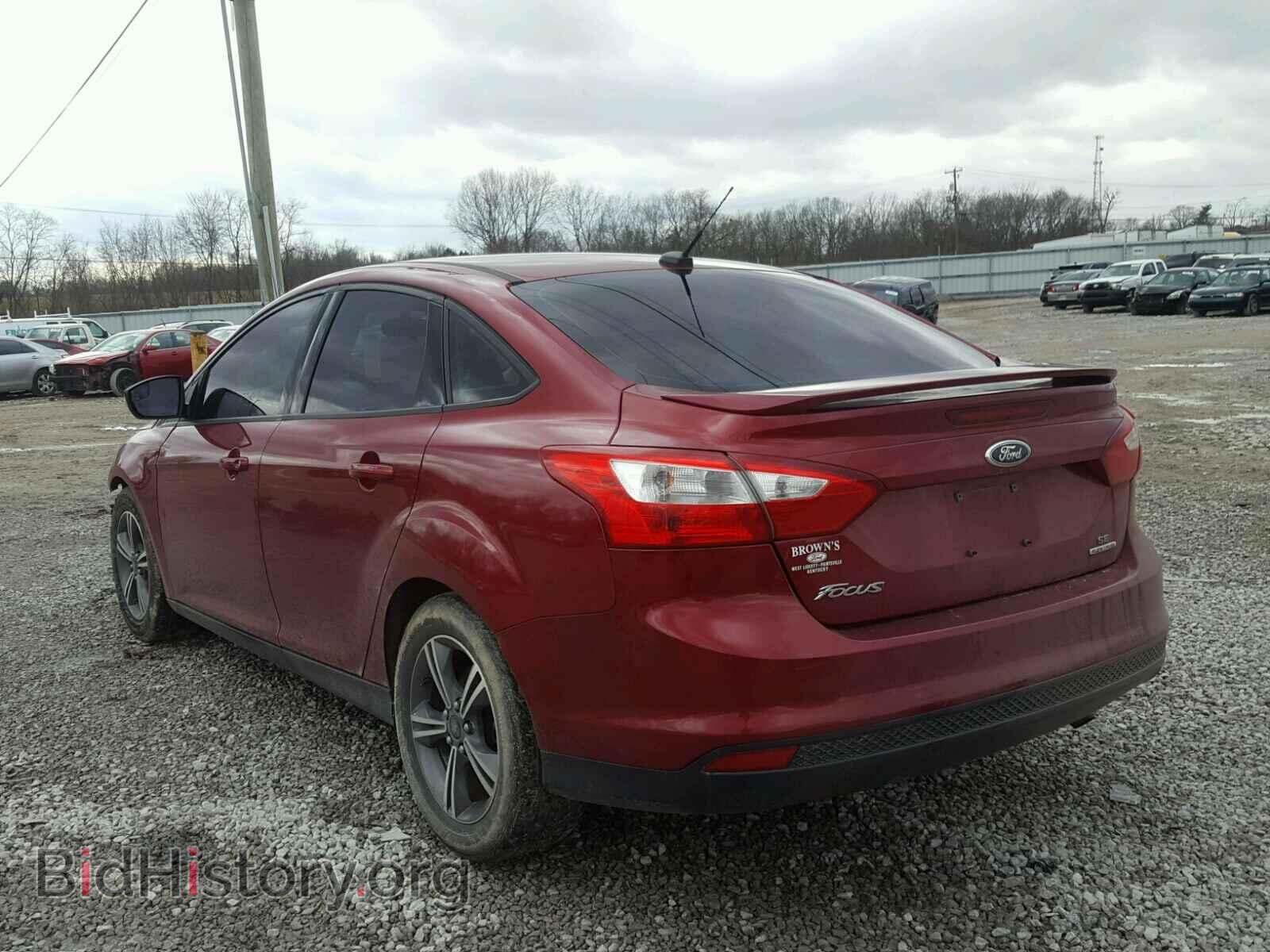 2014 FORD FOCUS - VIN: 1FADP3F22EL439008 - Фото 3
