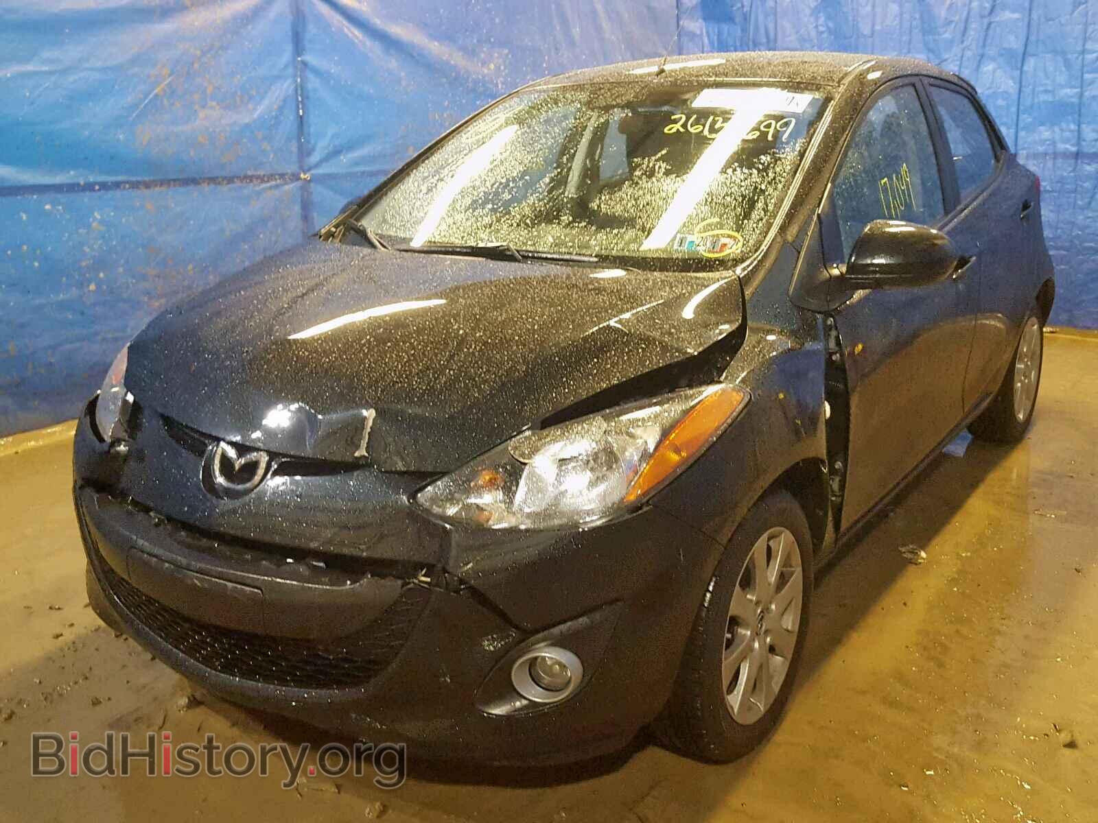 2014 MAZDA 2 - VIN: JM1DE1LY7E0176190 - Фото 2