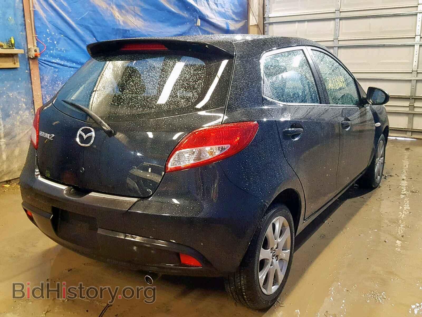 2014 MAZDA 2 - VIN: JM1DE1LY7E0176190 - Фото 4