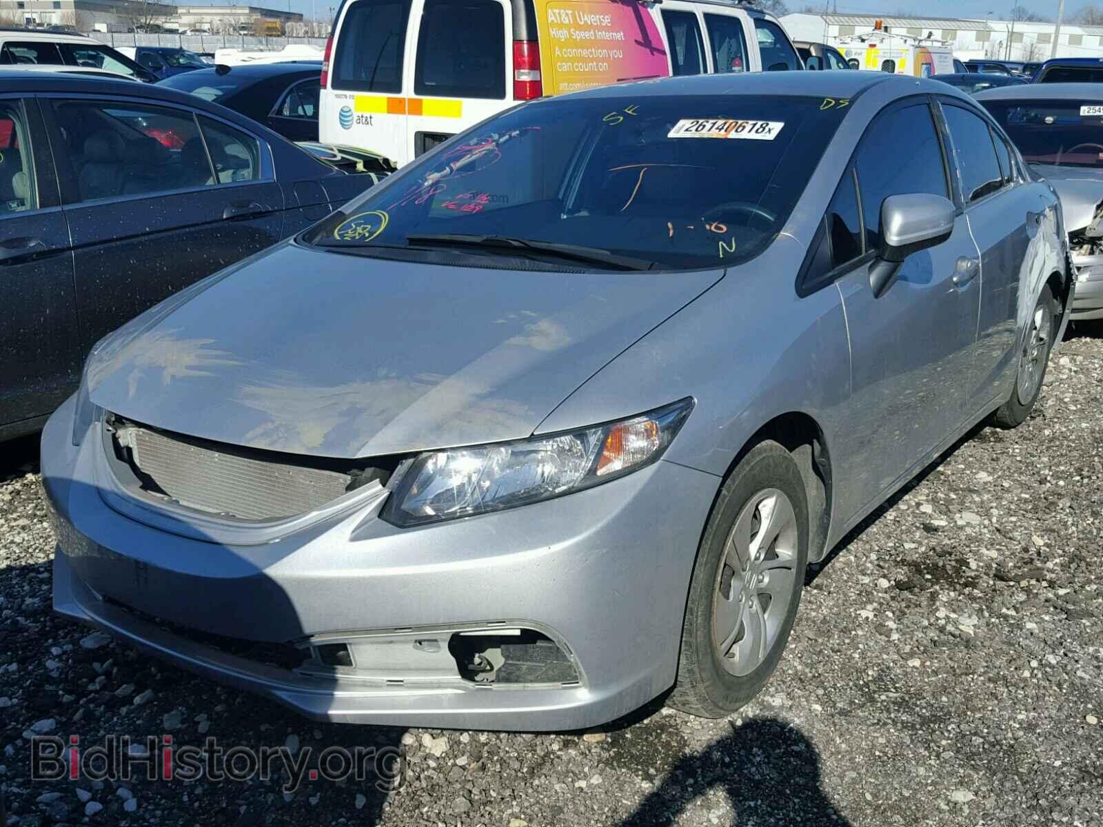 2014 HONDA CIVIC - VIN: 19XFB2F52EE012488 - Фото 2