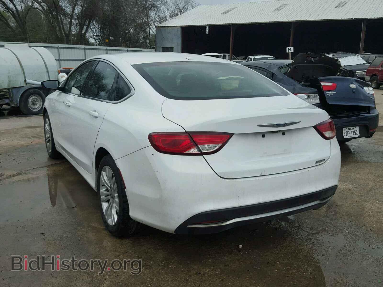 2015 CHRYSLER 200 - VIN: 1C3CCCAB3FN682829 - Photo 3