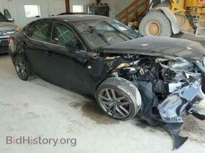 2014 Lexus IS350, black — VIN JTHBE1D2XE5008868, Copart