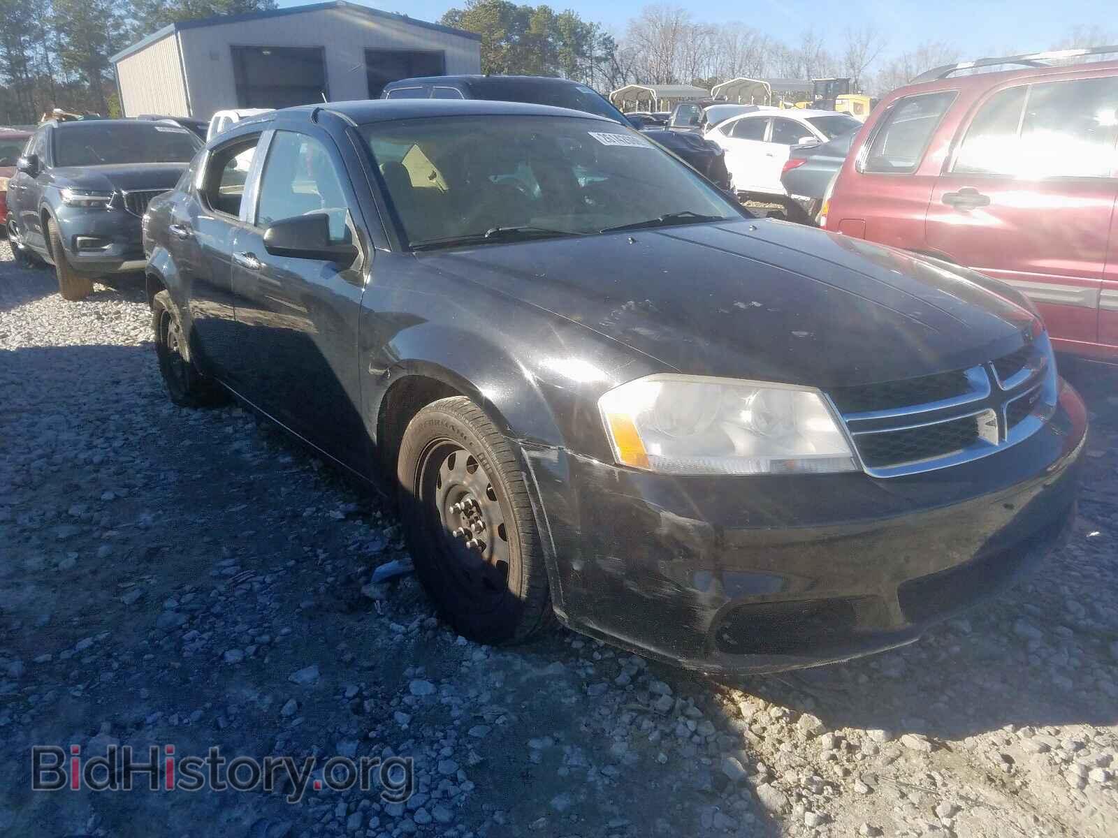 Фотография 1C3CDZAB3CN111482 - DODGE AVENGER 2012