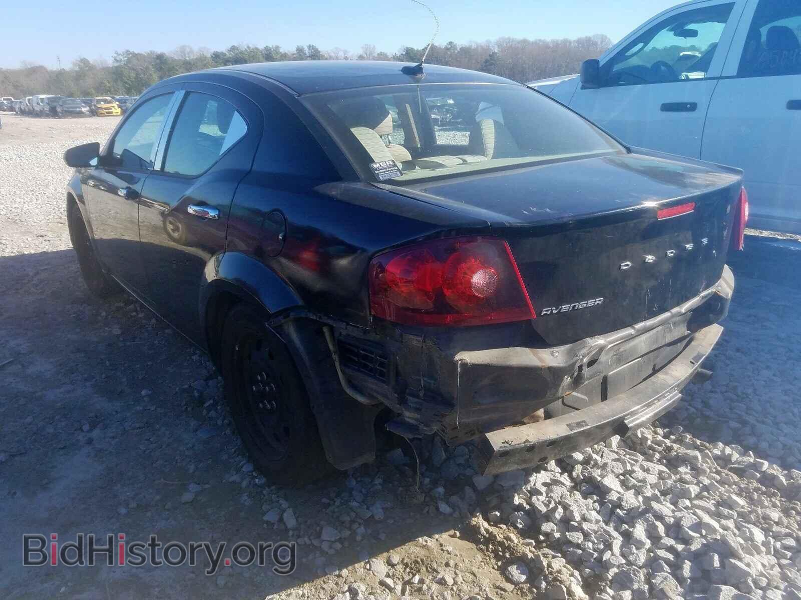 2012 DODGE AVENGER - VIN: 1C3CDZAB3CN111482 - Photo 3