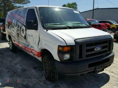 2014 Ford ECONOLINE, white — VIN 1FTNE1EW4EDA93146, Copart