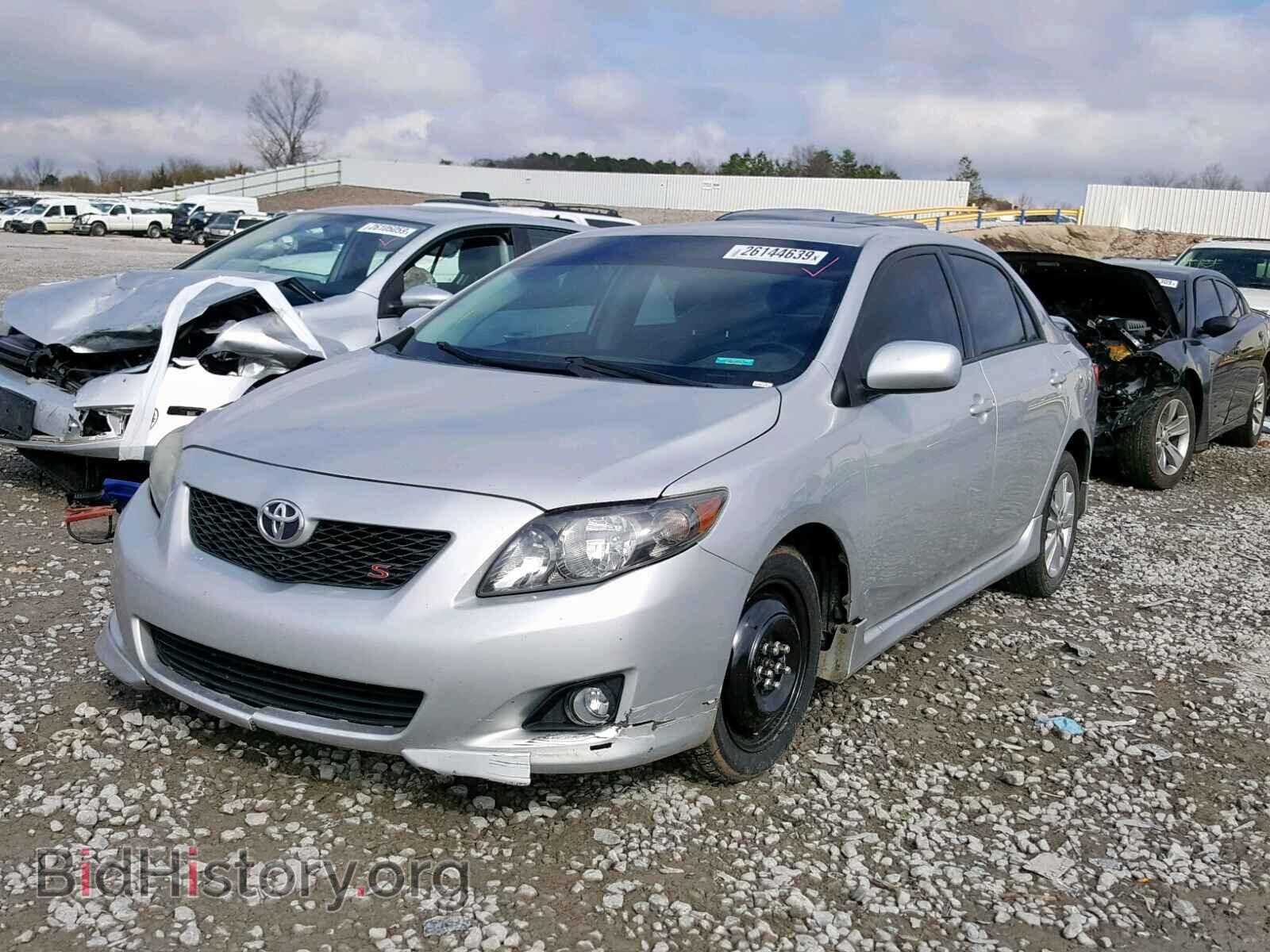 2010 TOYOTA COROLLA BA - VIN: 2T1BU4EE2AC431441 - Фото 2