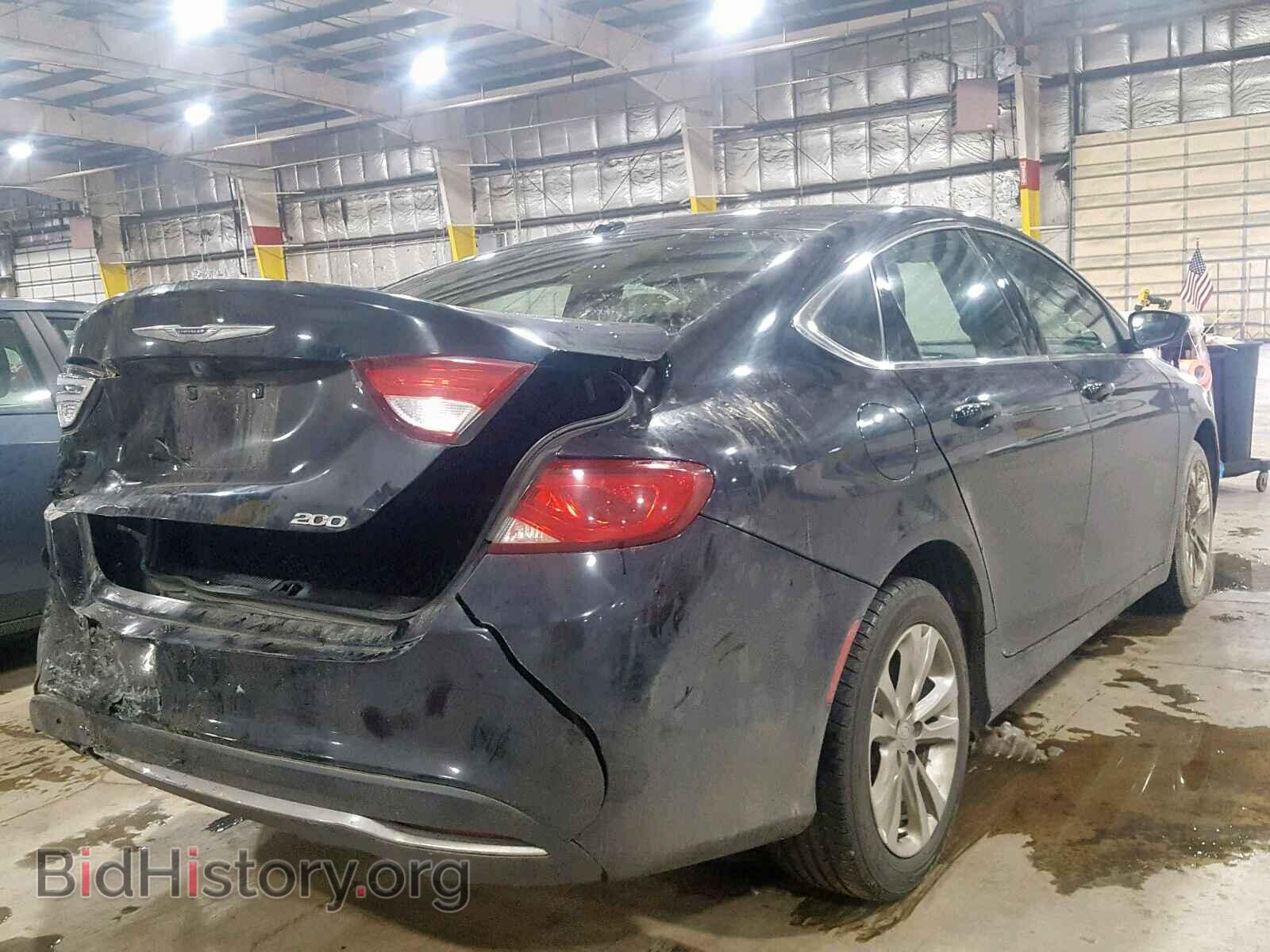2015 CHRYSLER 200 - VIN: 1C3CCCAB8FN734648 - Фото 4