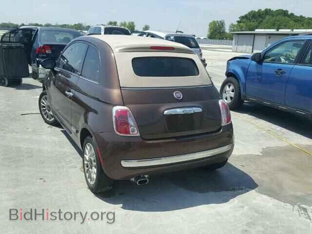 2013 FIAT 500 - VIN: 3C3CFFER7DT608651 - Фото 3