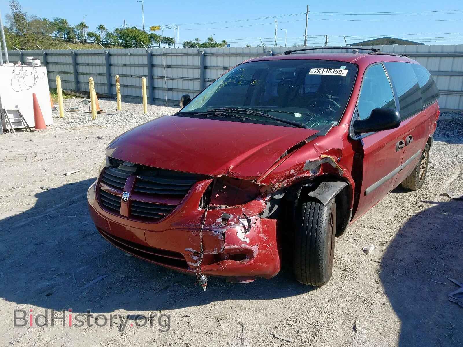 2006 DODGE CARAVAN - VIN: 1D4GP24R76B663578 - Фото 2