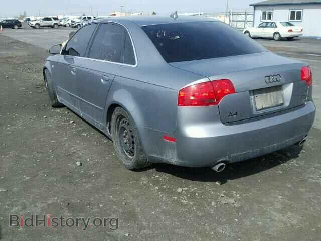 2007 AUDI A4 - VIN: WAUDF78E37A189589 - Фото 3