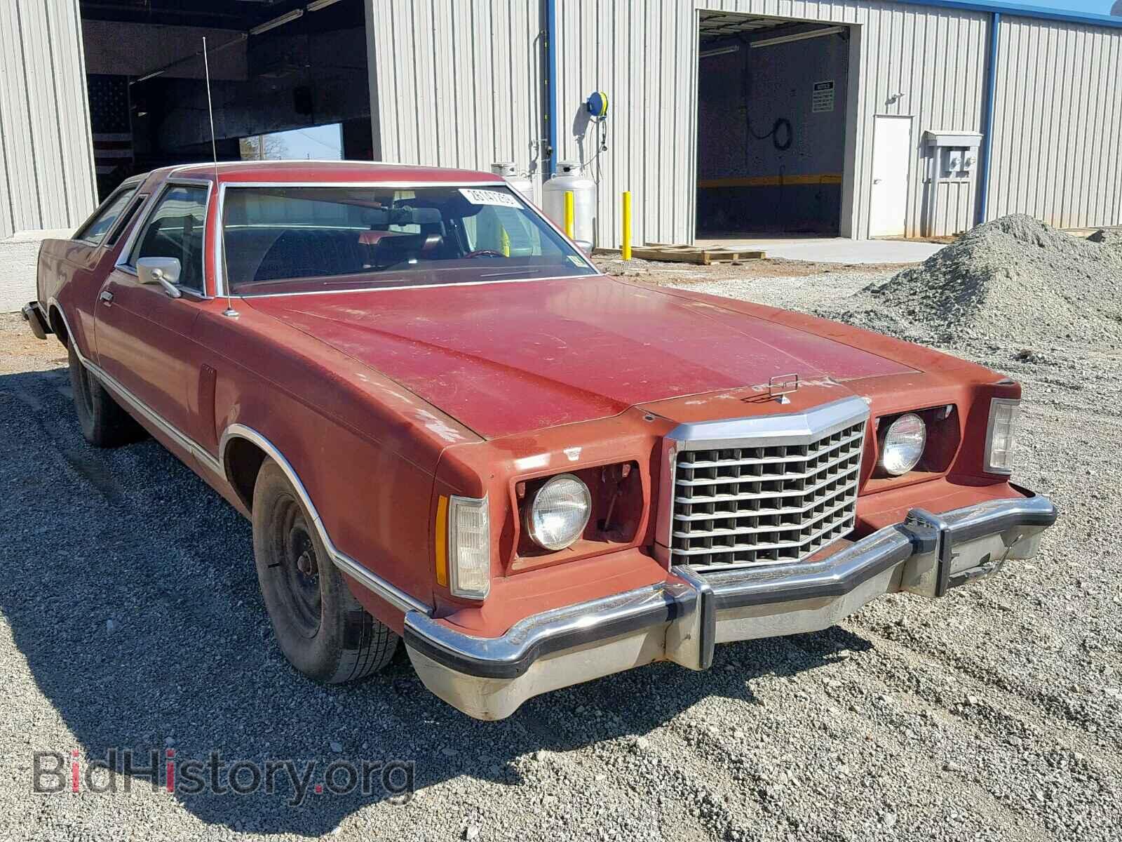 Фотография 7G87F228805 - FORD TBIRD 1977