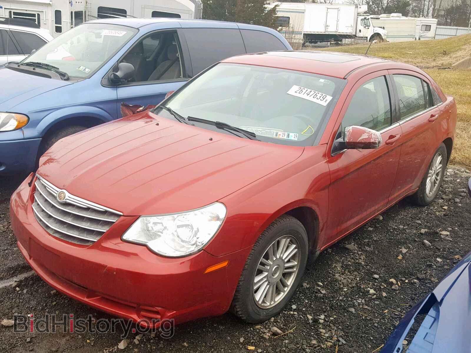 2007 CHRYSLER SEBRING - VIN: 1C3LC56K27N516257 - Фото 2