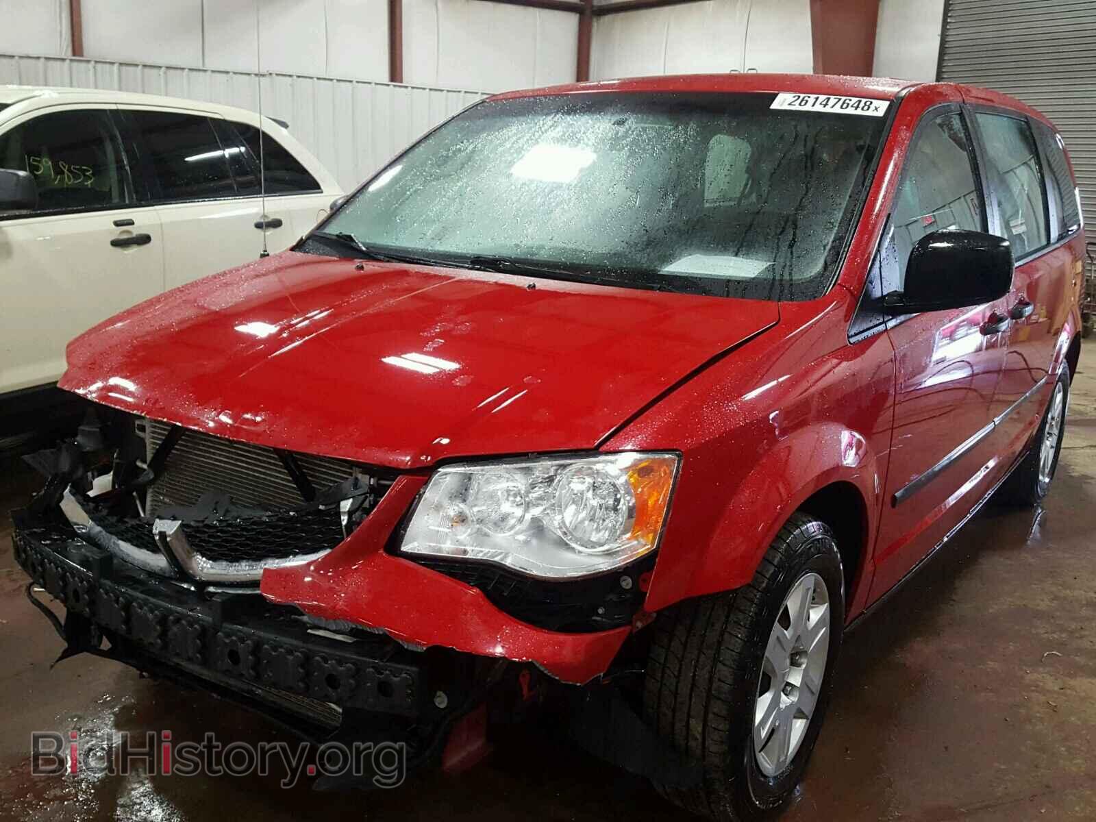 2013 DODGE CARAVAN - VIN: 2C4RDGBG1DR617630 - Фото 2