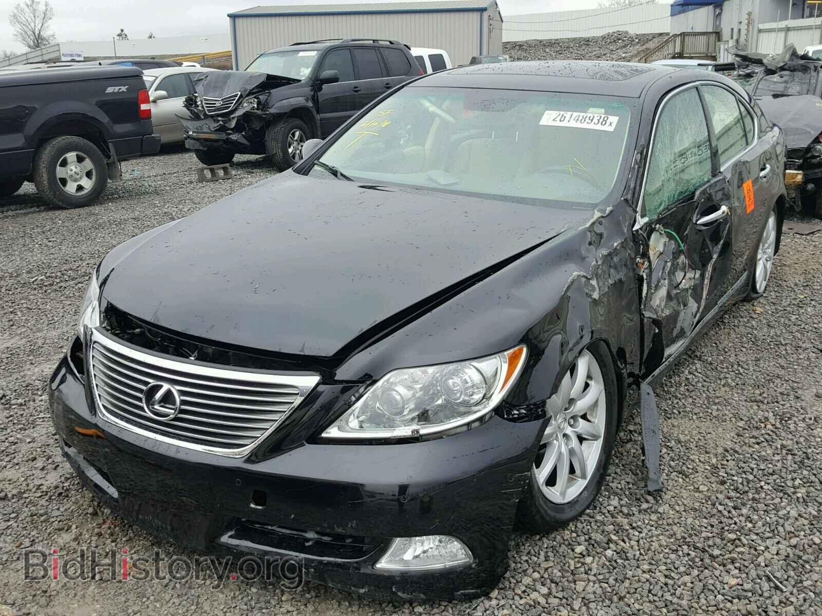 2009 LEXUS LS460 - VIN: JTHBL46F995088676 - Фото 2