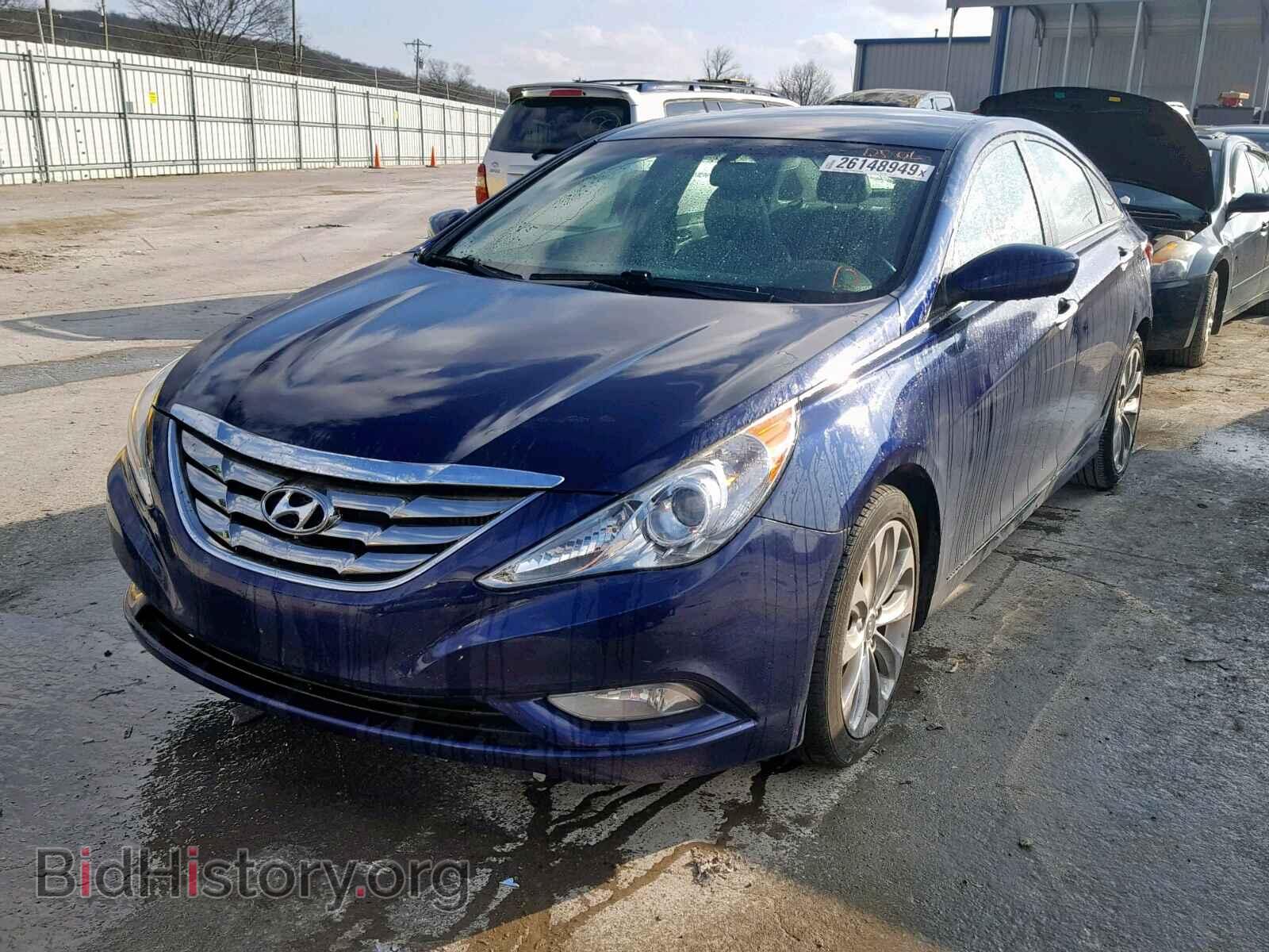 2012 HYUNDAI SONATA - VIN: 5NPEC4AB7CH446688 - Фото 2
