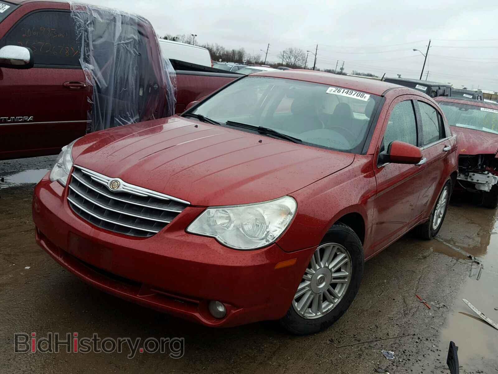 2007 CHRYSLER SEBRING - VIN: 1C3LC66K87N555988 - Фото 2