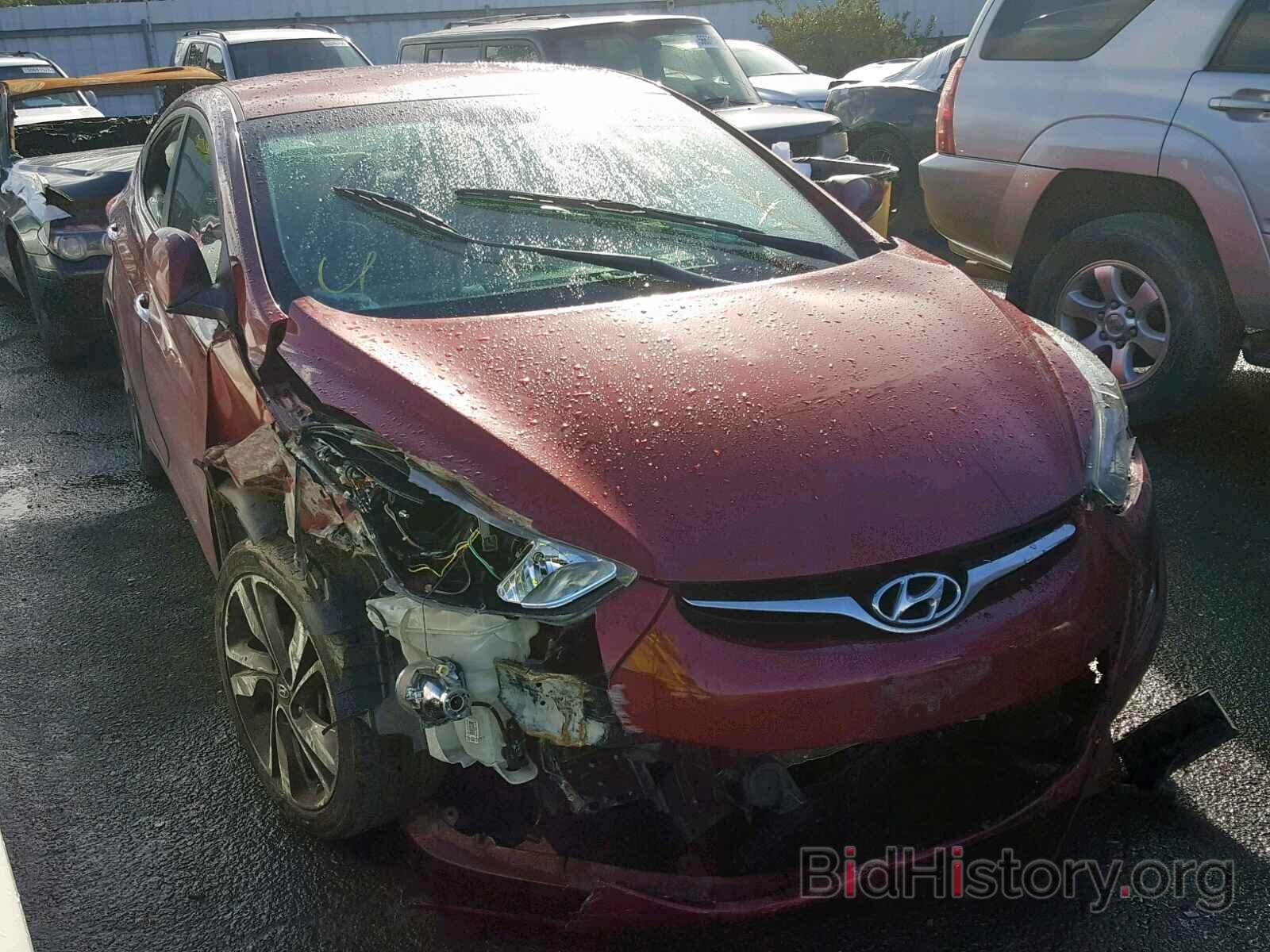 Photo 5NPDH4AE9EH464880 - HYUNDAI ELANTRA 2014