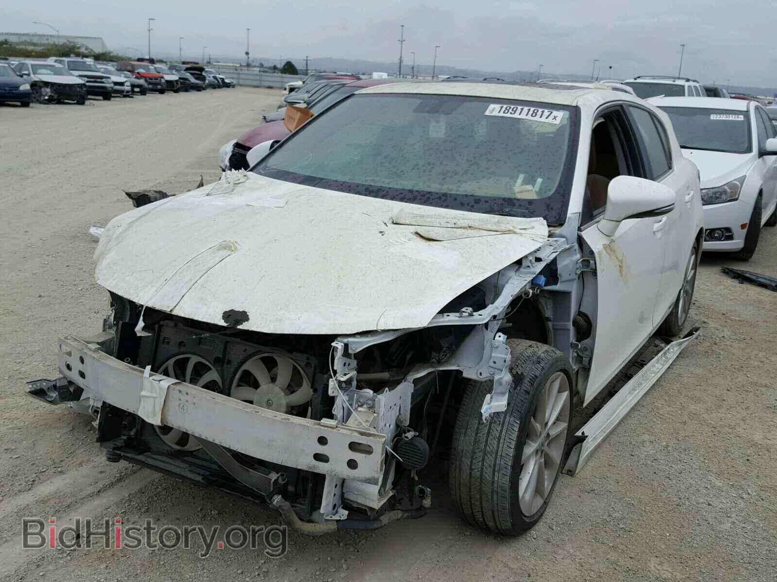 2013 LEXUS CT 200 - VIN: JTHKD5BH8D2150010 - Фото 2