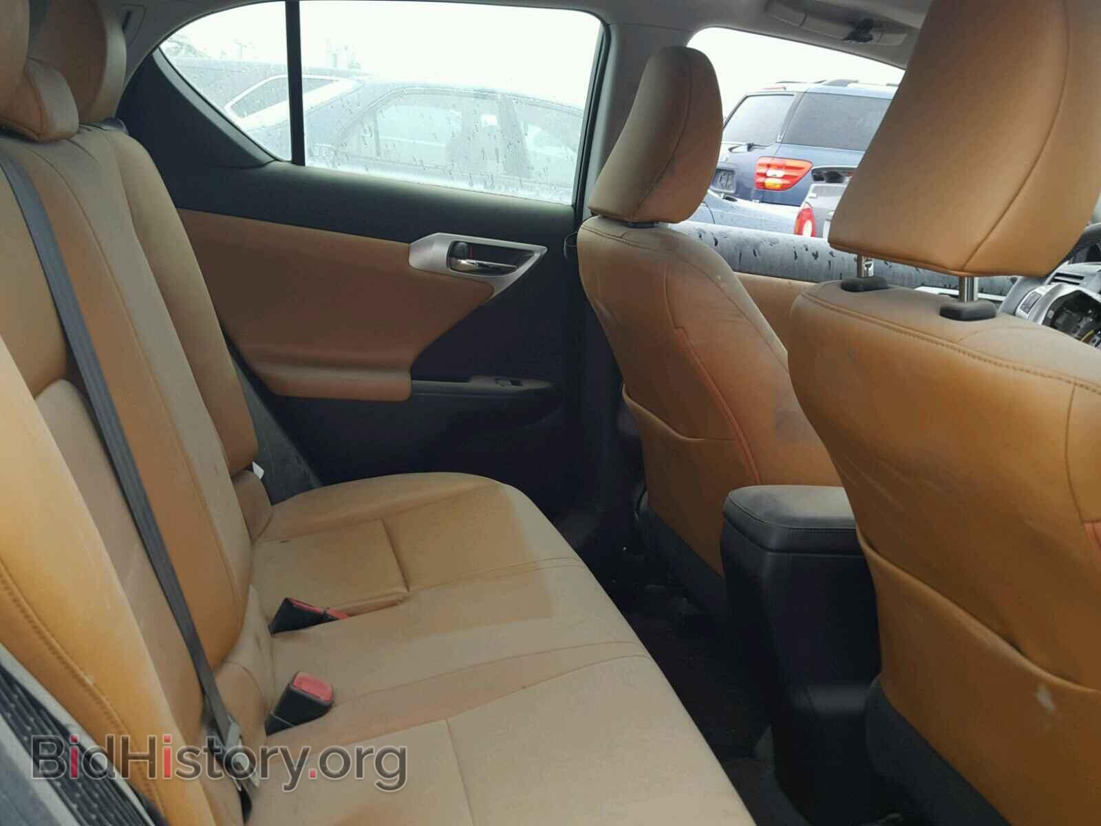 2013 LEXUS CT 200 - VIN: JTHKD5BH8D2150010 - Фото 6