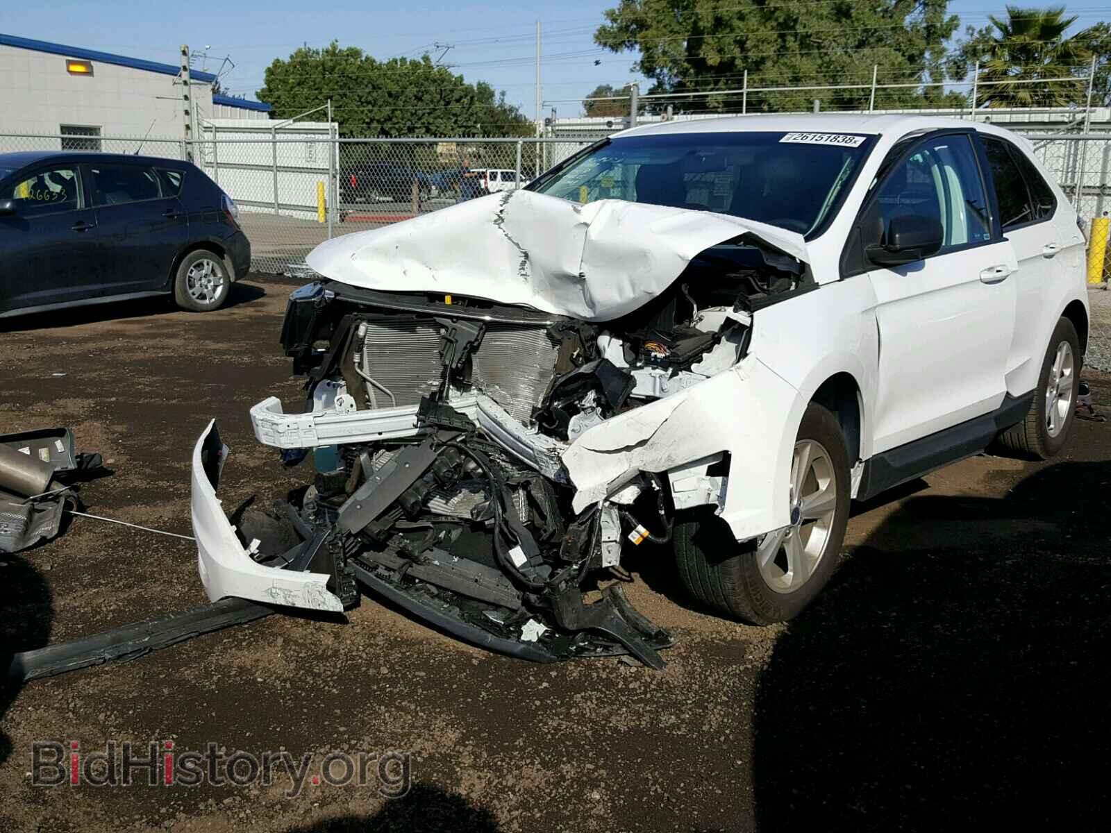 2015 FORD EDGE - VIN: 2FMTK3G94FBB47714 - Фото 2
