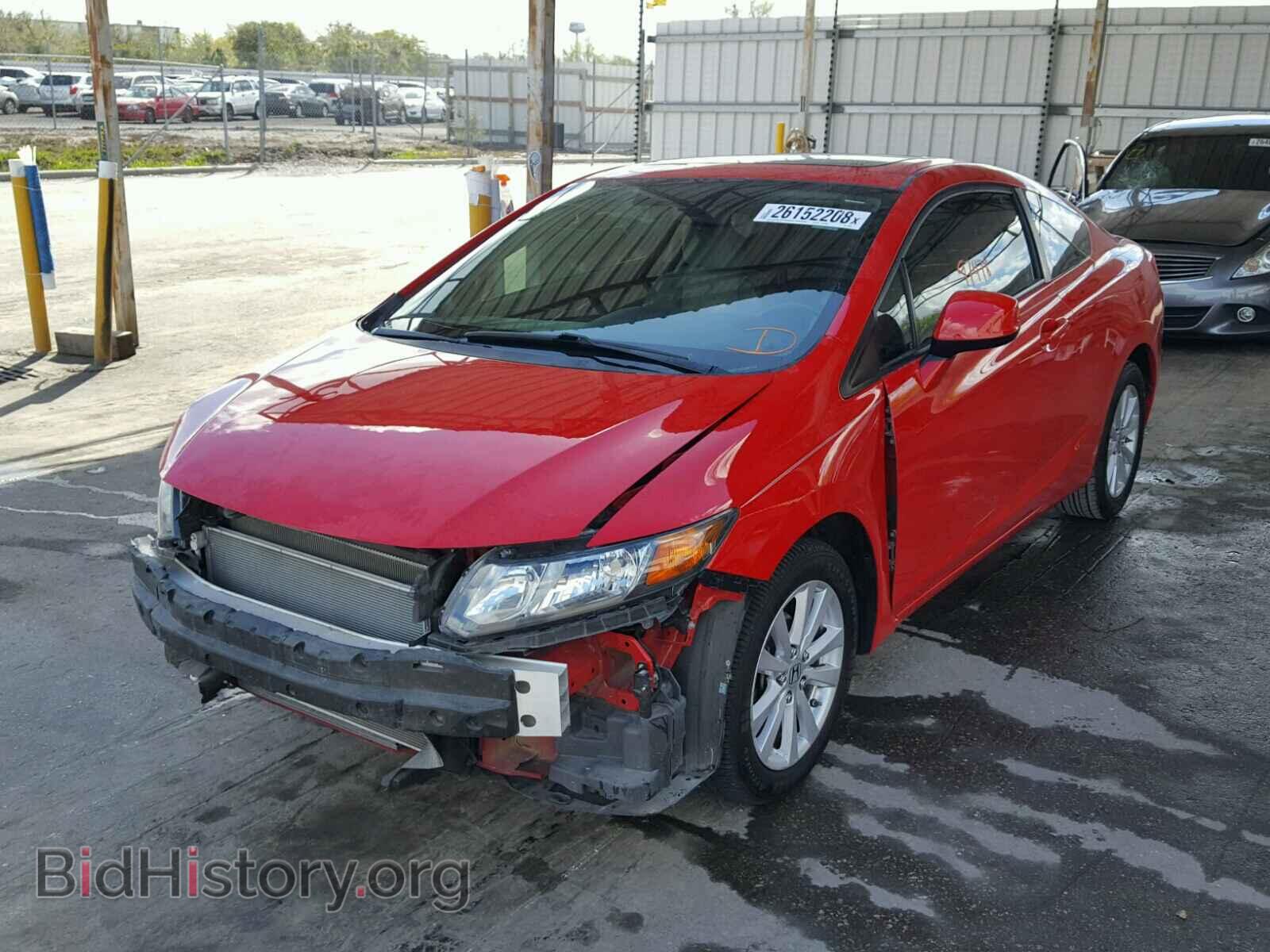 2012 HONDA CIVIC - VIN: 2HGFG3B8XCH558417 - Фото 2