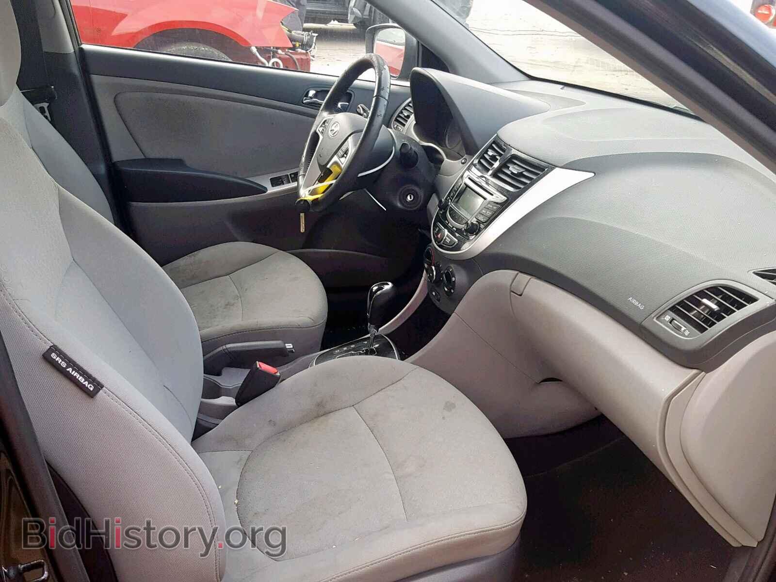 2012 HYUNDAI ACCENT - VIN: KMHCU5AE6CU025521 - Фото 5