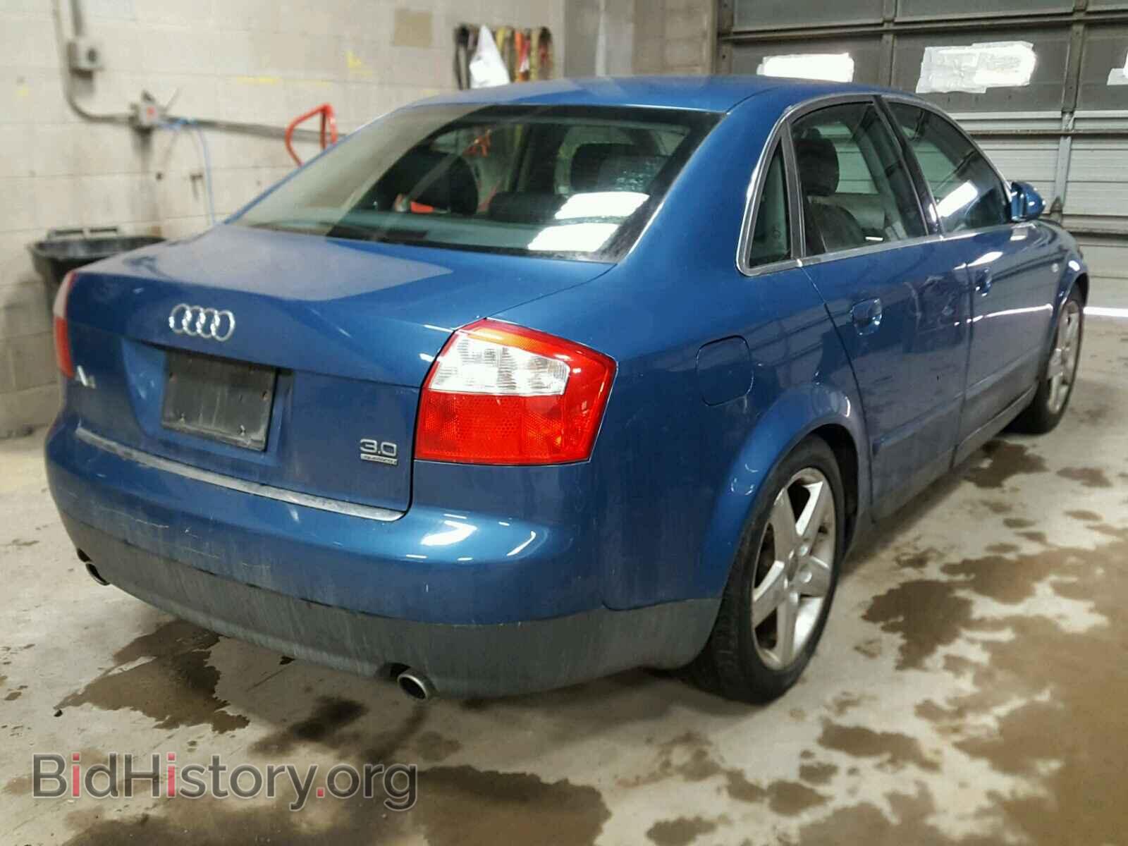 2002 AUDI A4 - VIN: WAULT68E72A164055 - Фото 4