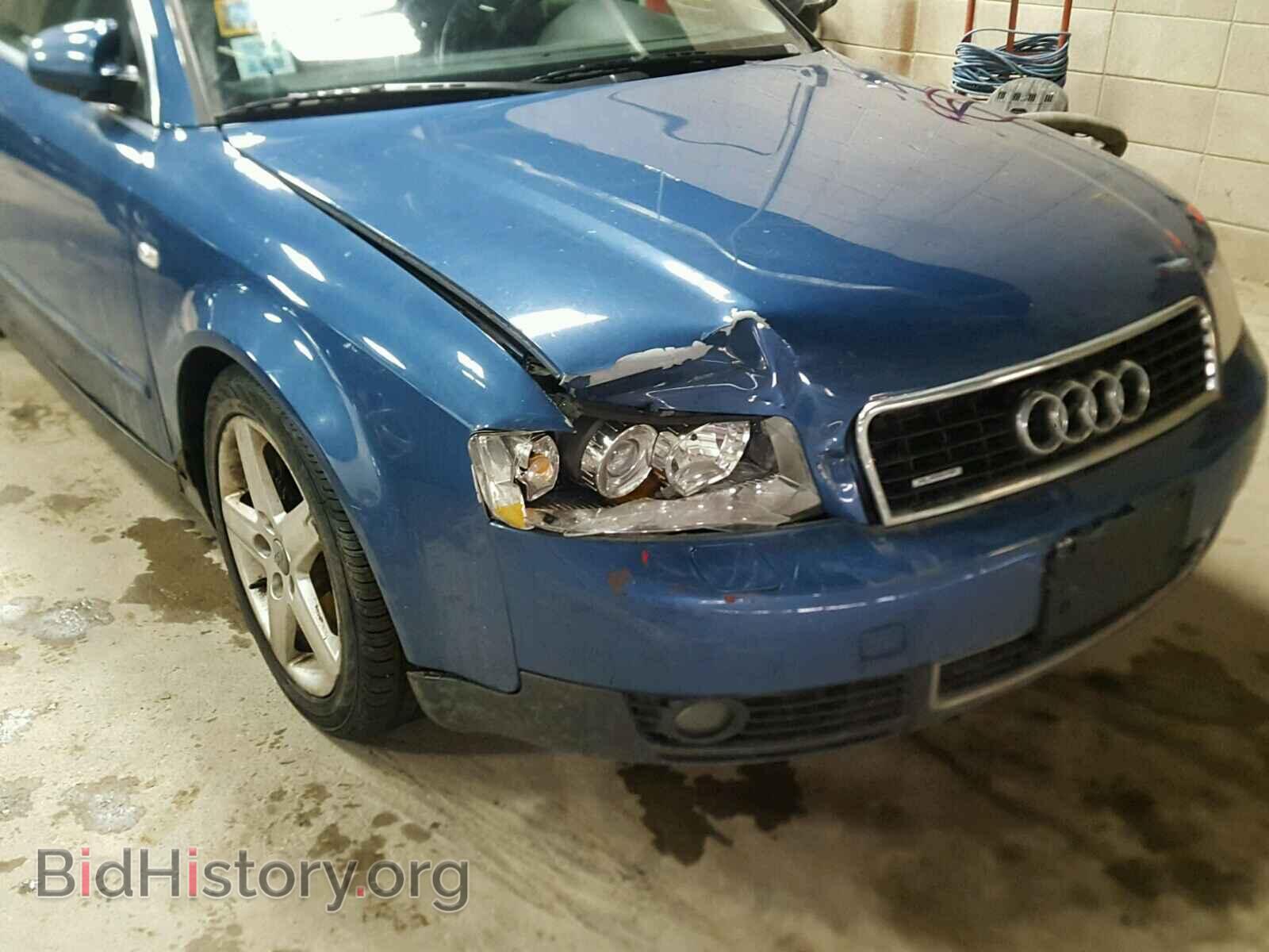 2002 AUDI A4 - VIN: WAULT68E72A164055 - Фото 9