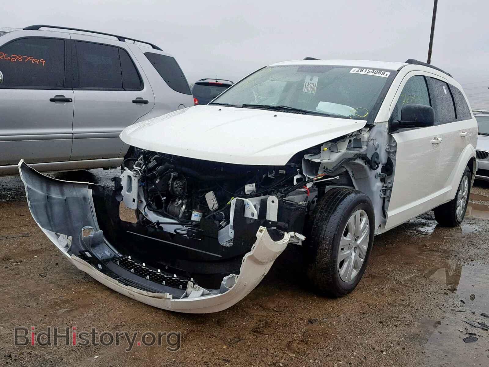 2016 DODGE JOURNEY SE - VIN: 3C4PDCAB1GT222967 - Фото 2