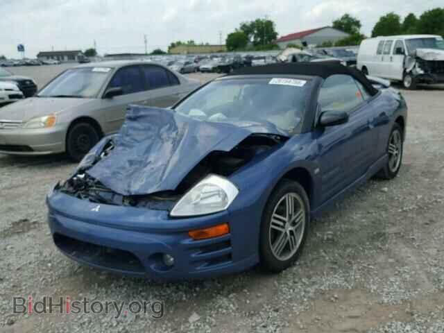 2003 MITSUBISHI ECLIPSE - VIN: 4A3AE75H93E195629 - Фото 2