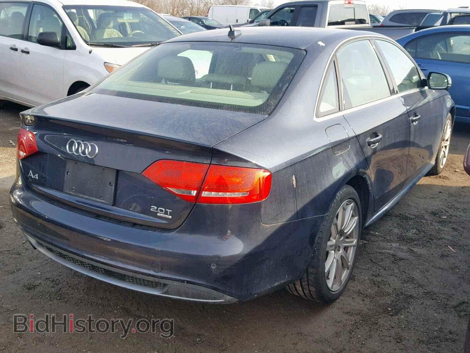 2012 AUDI A4 - VIN: WAUFFAFL6CN015638 - Фото 4