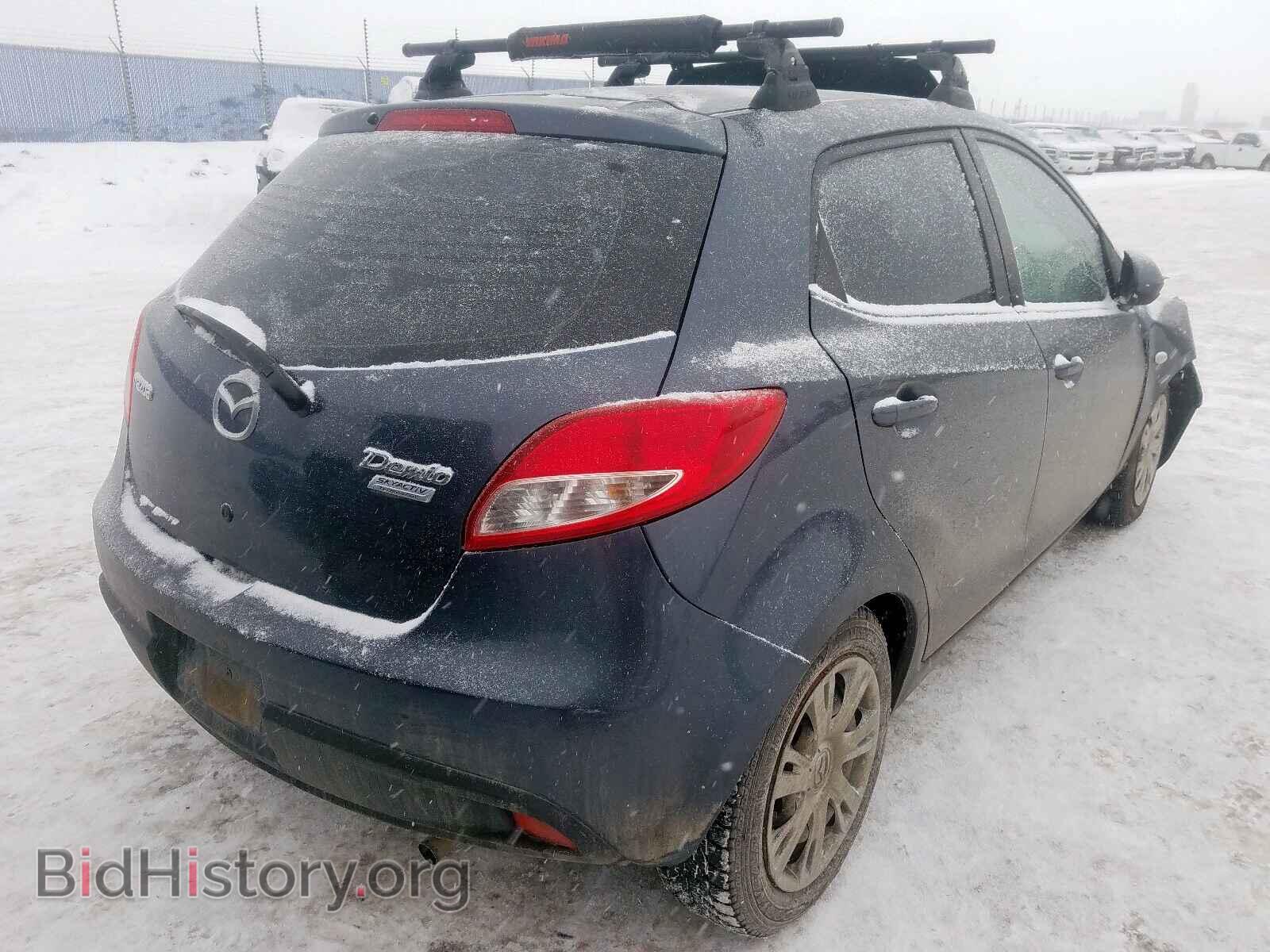2012 MAZDA 2 - VIN: JM1DE1KY5C0144871 - Фото 4