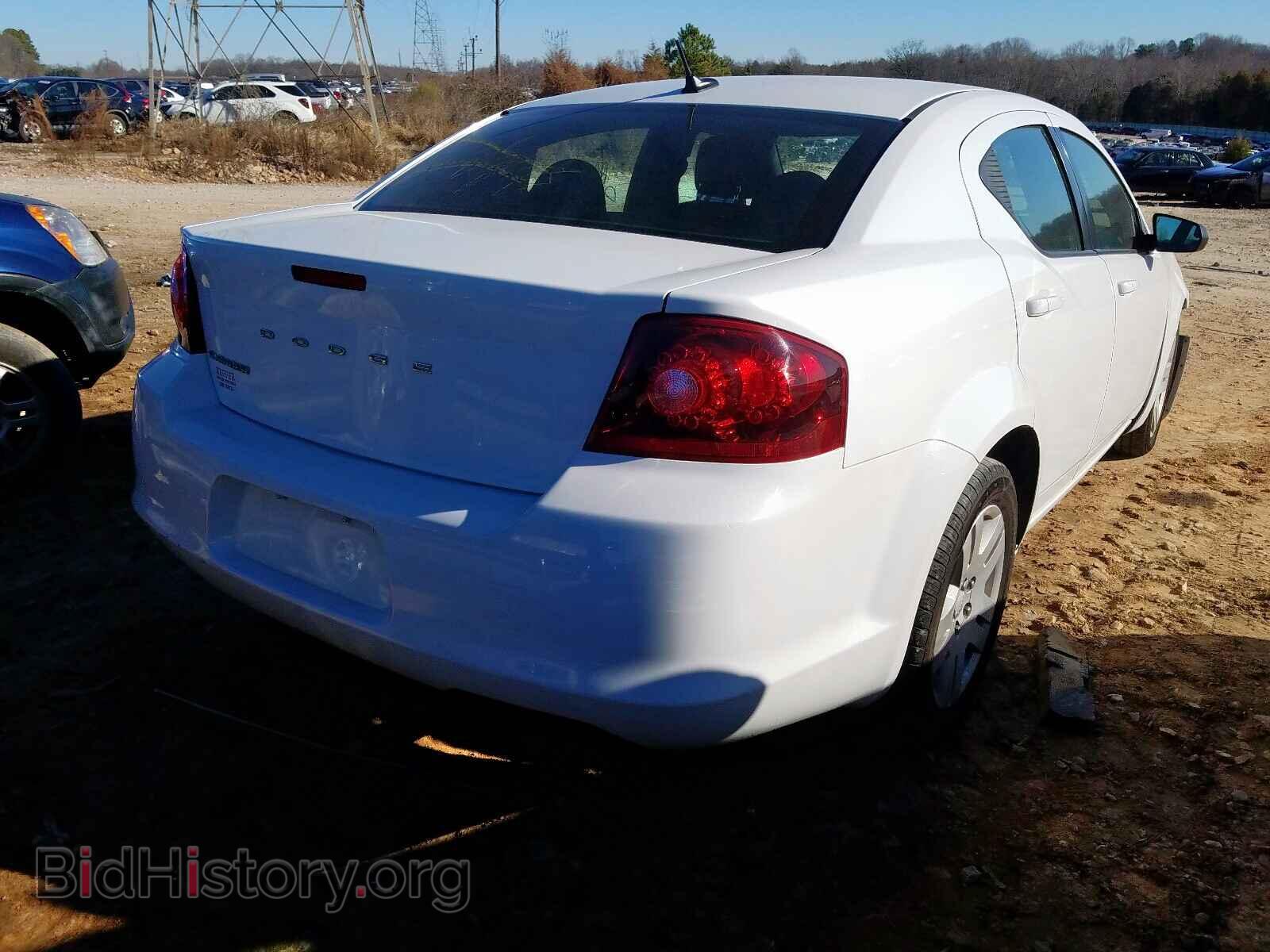 2012 DODGE AVENGER - VIN: 1C3CDZAB3CN111305 - Фото 4
